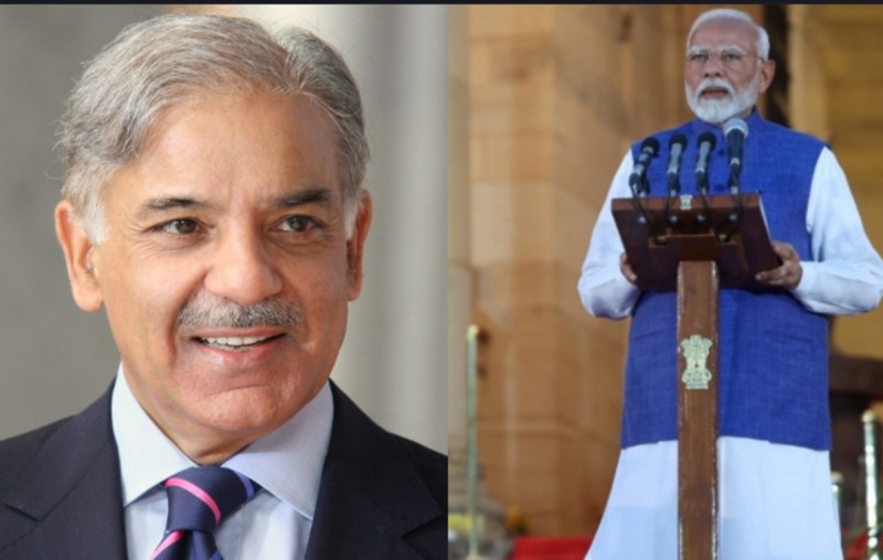 Indian Prime Minister Narendra Modi gets felicitations from Pakistani PM Shehbaz Sharif
