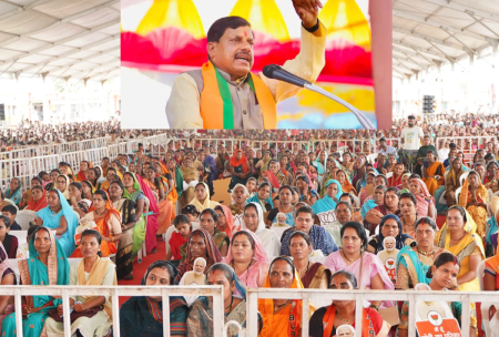 CM Mohan Yadav meeting in Singodi of Amarwada