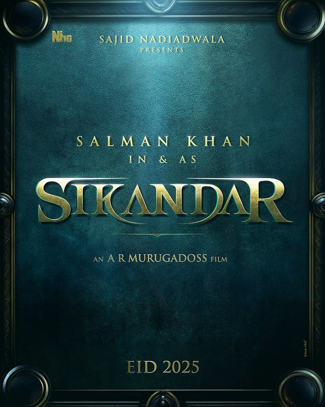 Salman Khan Look From Sikandar