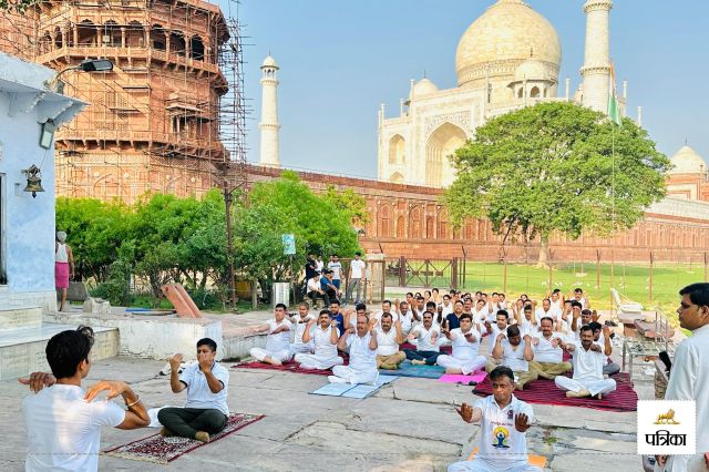 tajmhal yoga