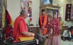 Ujjain News: उज्जैन में अनूठा विवाह, फरहा खान से बनी सोनाक्षी ने भगवान
शिव-पार्वती की तरह लिए फेरे - image