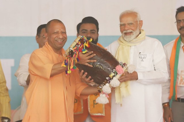 Modi and Yogi 