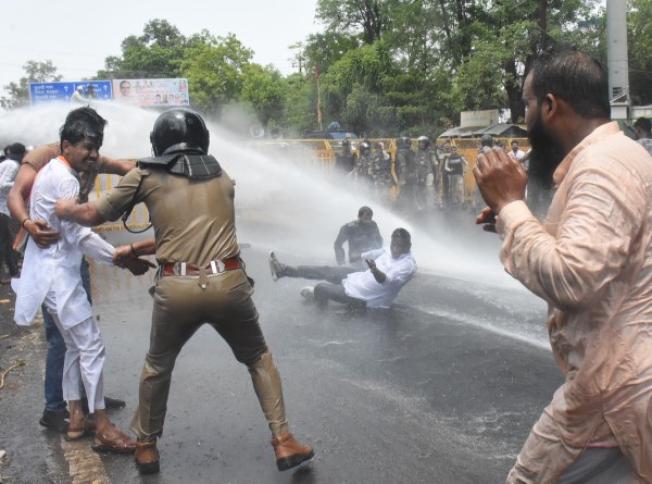 Youth Congress protest