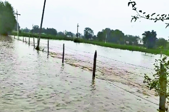 खैरथल-तिजारा जिले में झमाझम बारिश से जलभराव : बारिश से रोड, स्कूल, घरों में भरा
पानी… देखे वीडियो ….
