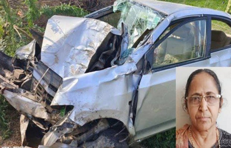 सडक़ हादसे में मां की मौत, बेटा गंभीर रूप से घायल