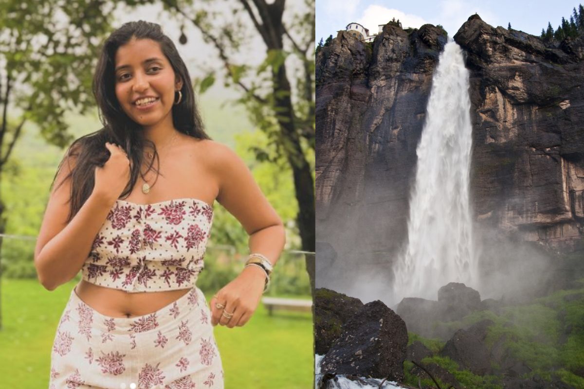 फेमस इन्फ्लुएंसर की खाई में गिरने से मौत, झरने पर शूट कर रही थी इंस्टाग्राम  रील | Famous influencer Aanvi Kamdar died after falling off a waterfall  while shooting instagram reel near