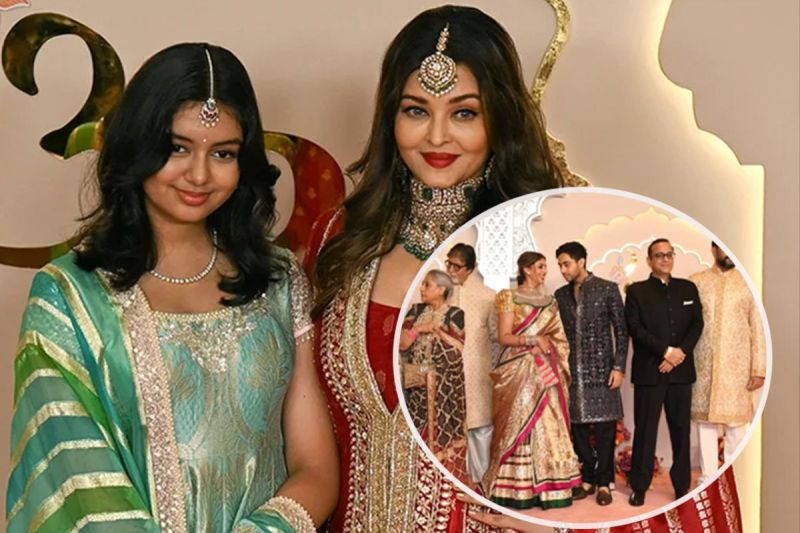 Aishwarya Rai seen Abhishek Bachchan