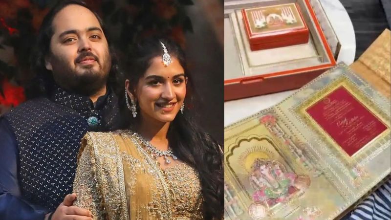 Anant Radhika Wedding Card Controversy