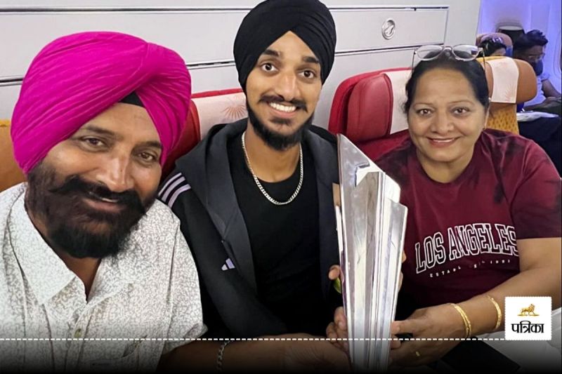Arshdeep Singh Parents Special Trick