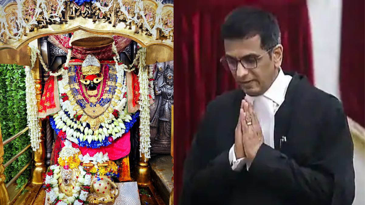 CJI DY Chandrachud reached Vindhyachal