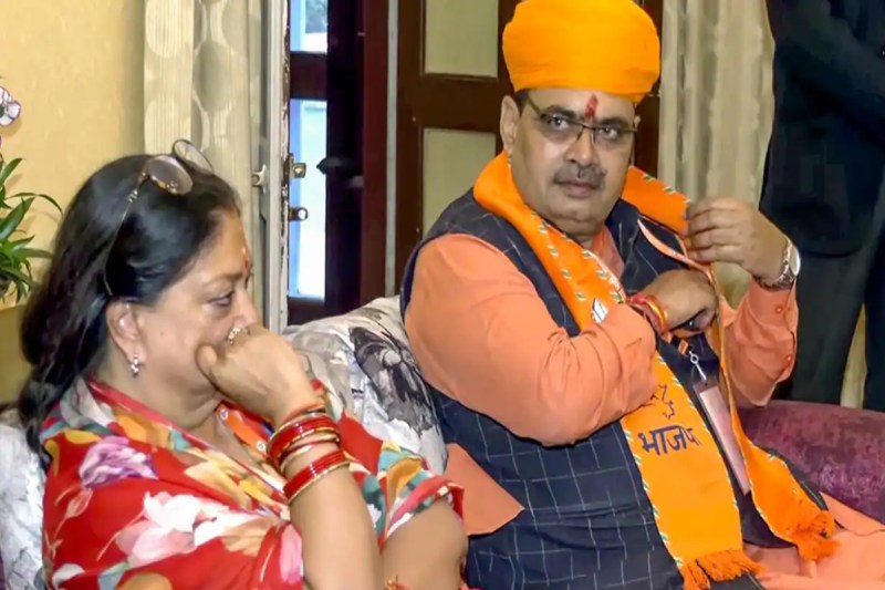 CM Bhajanlal meet Vasundhara Raje