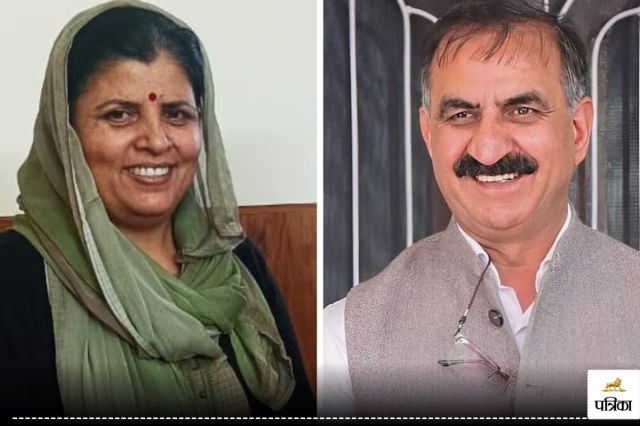  Kamlesh Thakur wife of himachal CM Sukhwinder Singh Sukhu has become MLA from Dehra Assembly seat