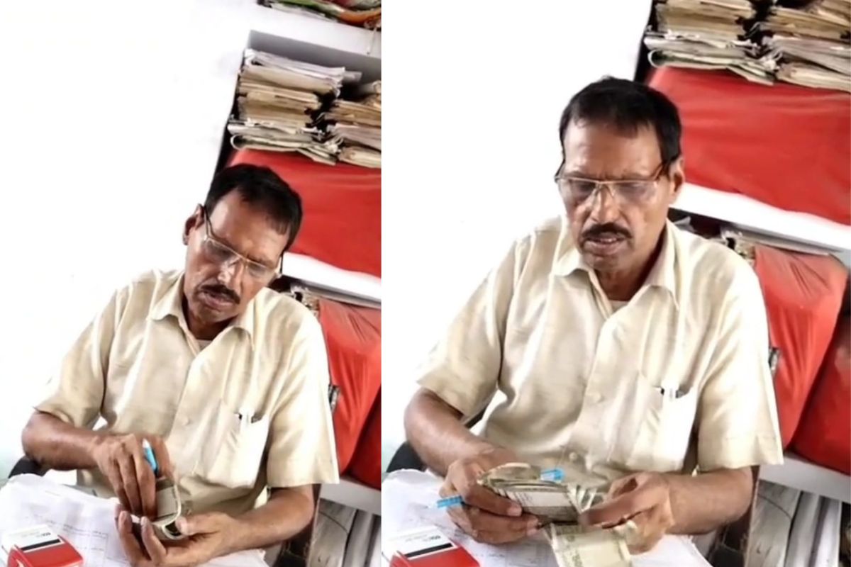 Video: यूपी के फतेहपुर में रिश्वत के पैसे देखिए कैसे गिन रहे हैं कानूनगो, वीडियो
सोशल मीडिया में वायरल