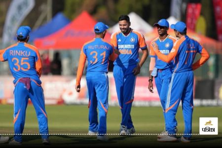 IND vs ZIM 5th T20i