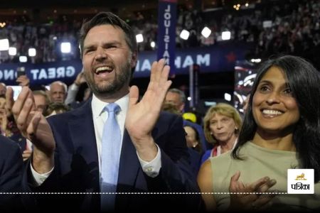 JD Vance With Wife Usha Chilukuri