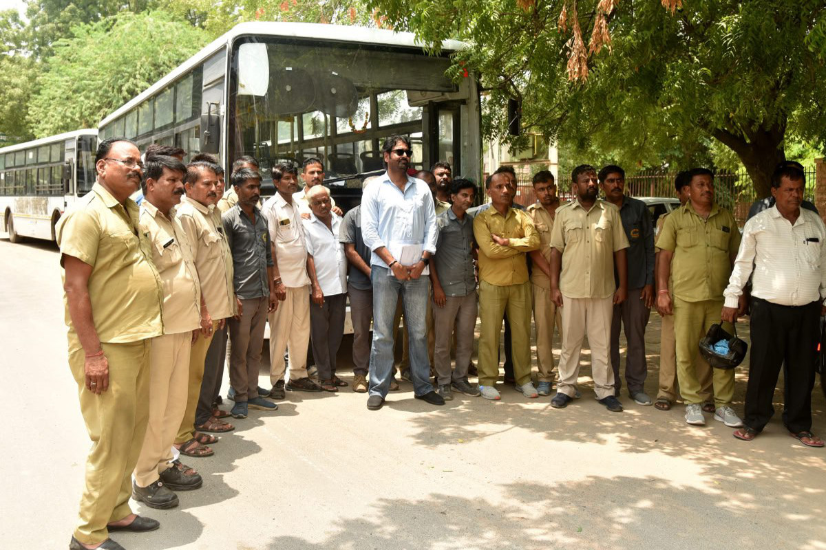 Jodhpur BRTS bus