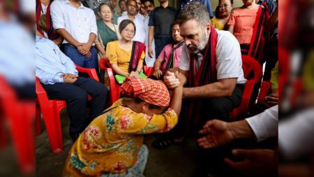 Rahul Gandhi Manipur Visit