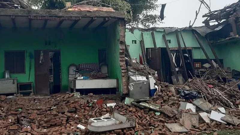 Rain havoc in Amroha