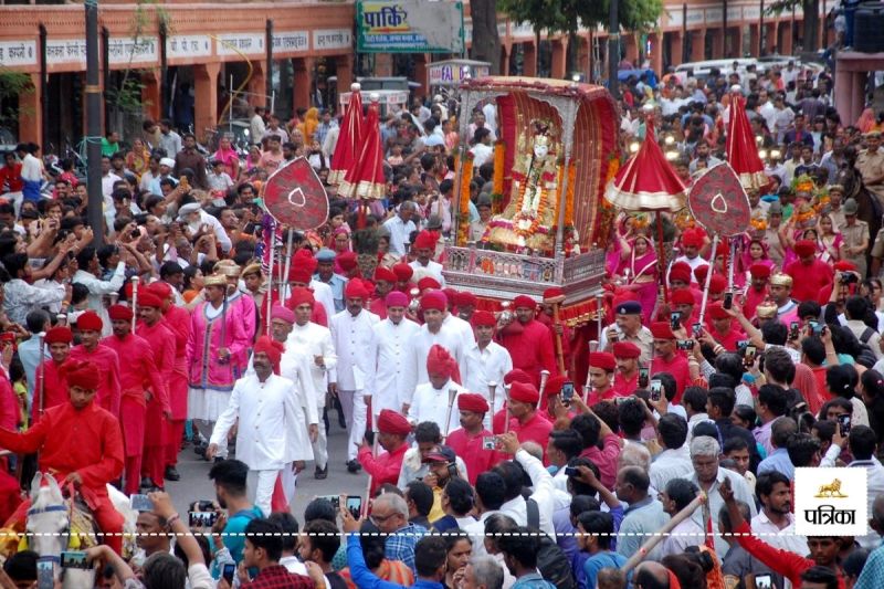 Rajasthan Tourism Department Gift Jaipur Teej Procession will be Live Telecast on Social Platforms