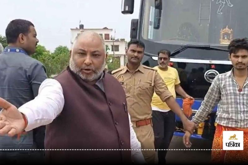 Transport Minister Dayashankar Singh in action mode after Unnao accident many buses seized during checking