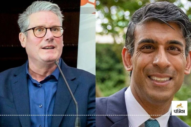 Keir Starmer Labour Party Wins UK Elections result 2024 and Defeted PM Rishi Sunak