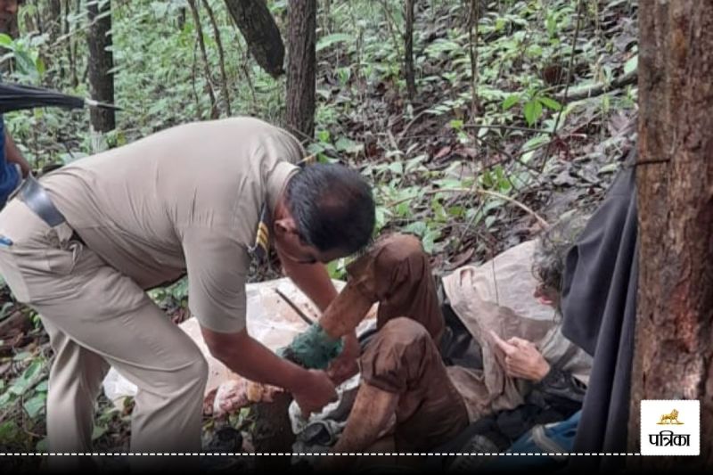 woman in Sindhudurg Forest