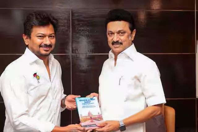 Udhayanidhi Stalin and MK Stalin tamil nadu news