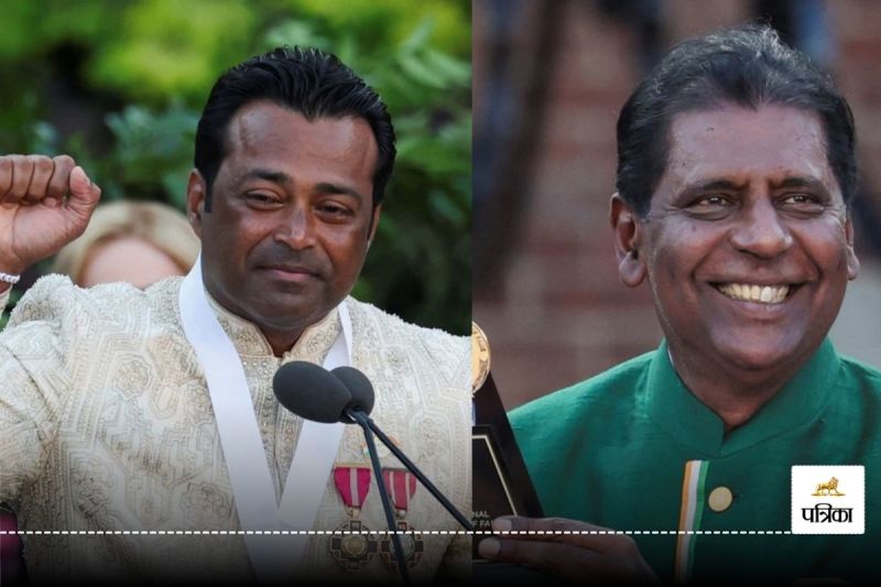 Leander Paes and Vijay Amritraj