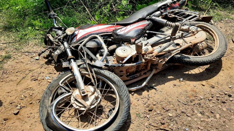 रोडवेज की टक्कर से बाइक चालक की मौत