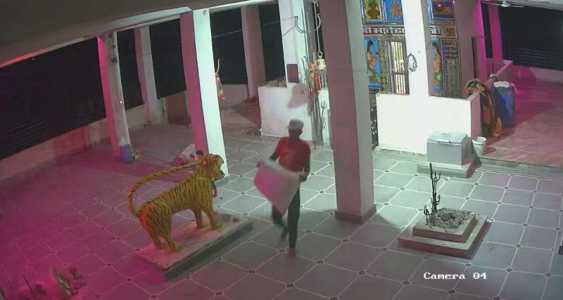 Grain stolen from Mataji temple