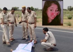 Churu News: युवती की सड़क किनारे कुचली मिली लाश, हत्या की आशंका - image