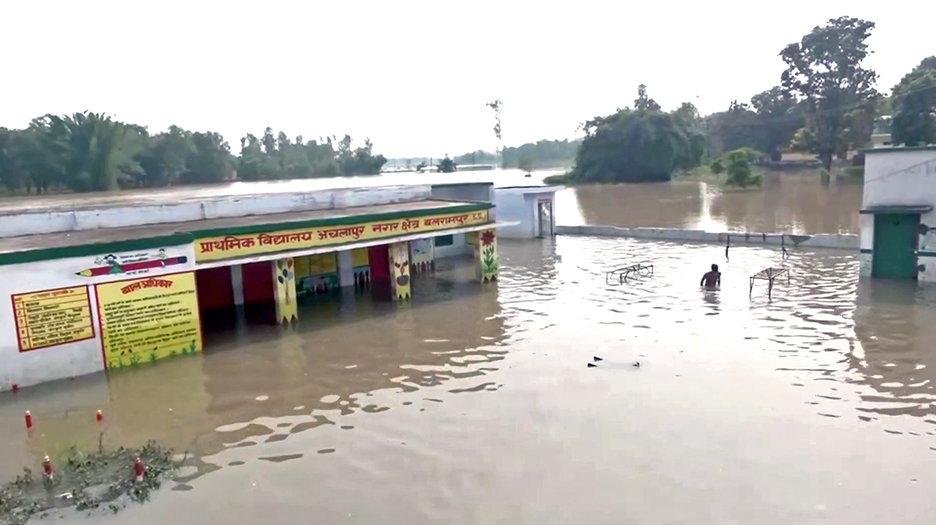 flood in up shahjahanpur