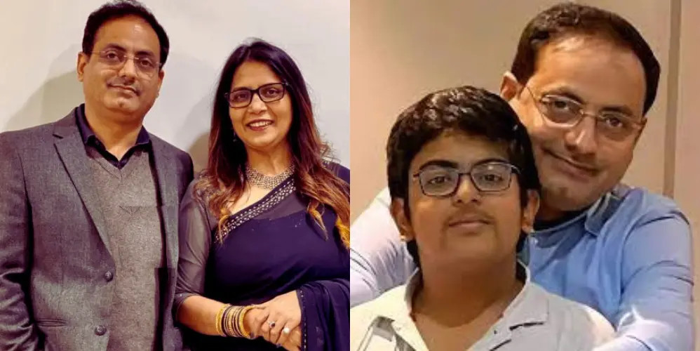 Vikas Divyakirti Wife and Son Family