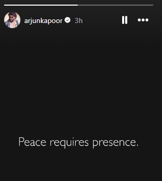 arjun kapoor cryptic post