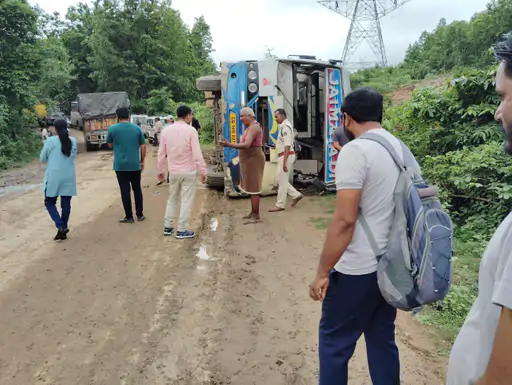 CG Road Accident