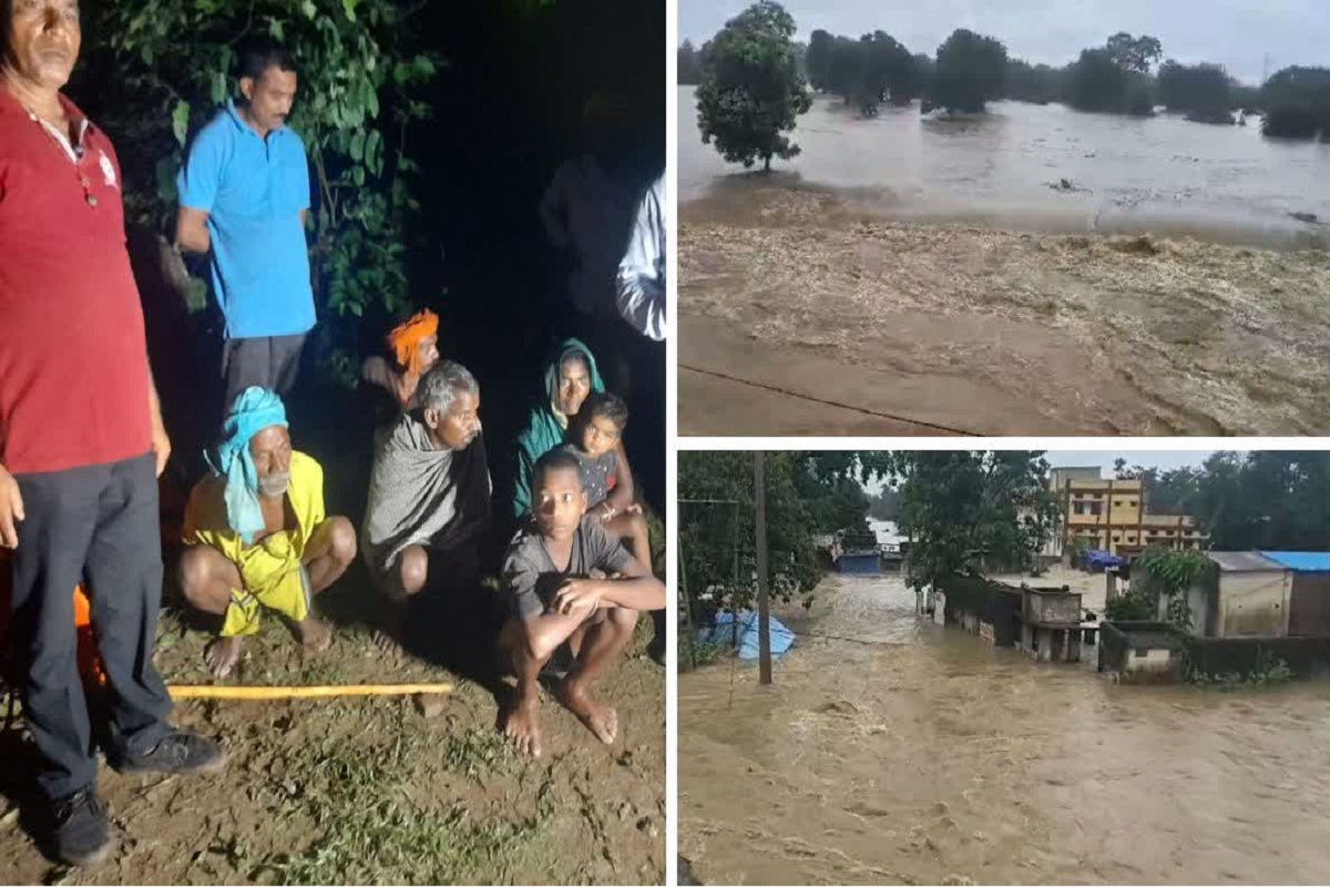 CG Monsoon 2024: कोरबा में मानसून का तांडव! आफत की बारिश से टूटा गांवों का
संपर्क, बाढ़ में फंसे ग्रामीणों का किया रेस्क्यू