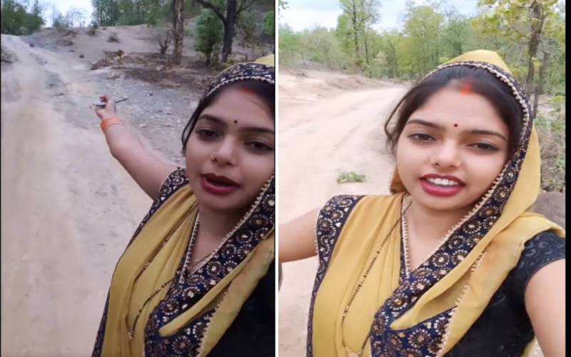 mp woman viral video