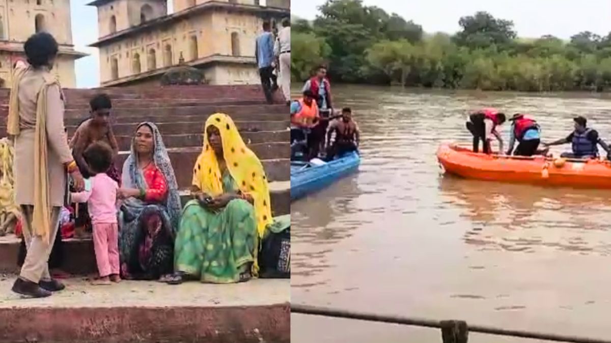 MP News: नदी के किनारे बच्चों के साथ बैठी थी मां, देखते ही देखते फिसला पैर, फिर
पानी में डूबी…..