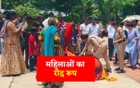Women create ruckus over Deva Pardi death case in Guna