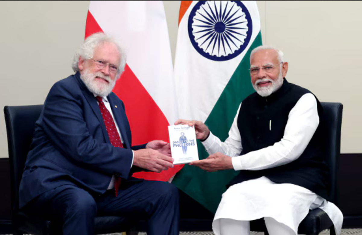 दुनिया के सभी नेताओं को लेनी चाहिए पीएम मोदी से सीख, नोबेल विजेता वैज्ञानिक ने
की भारतीय पीएम की तारीफ