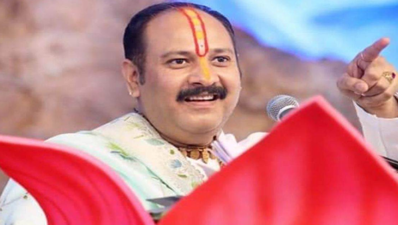 Pandit Pradeep Mishra Shiv Maha Puran banned in Lormi