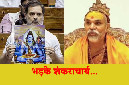 Shankaracharya Swami Avimukteshwaranand on rahul gandhi statement
