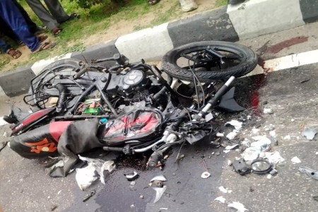 CG Road Accident