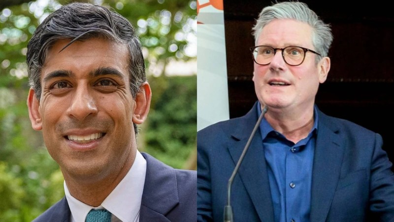 Rishi Sunak and Keir Starmer