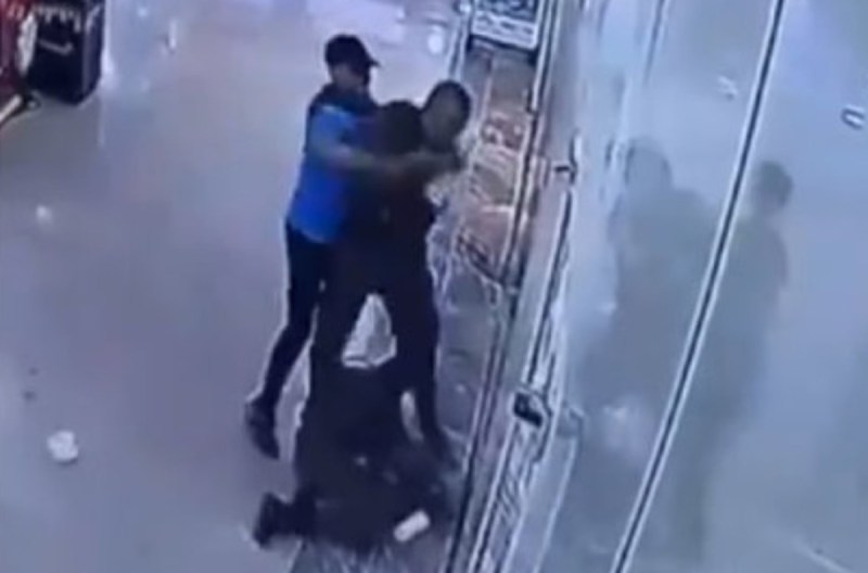 Terrorist attack in mall