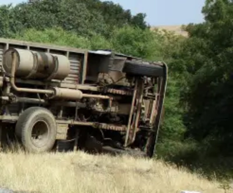 Road accident in Sri Lanka