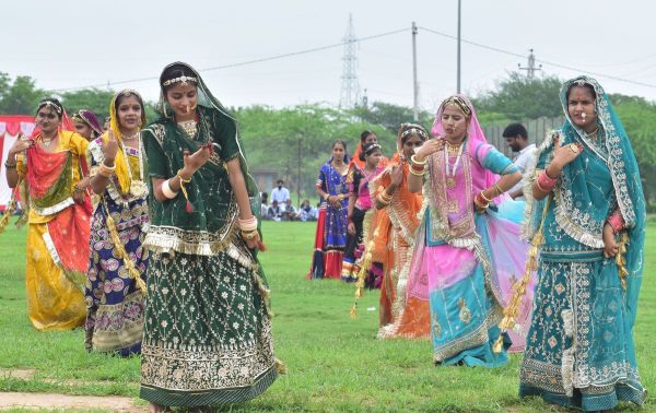 Tricolor hoisted with pride on the festival of independence