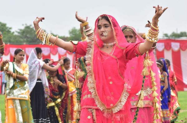 Tricolor hoisted with pride on the festival of independence