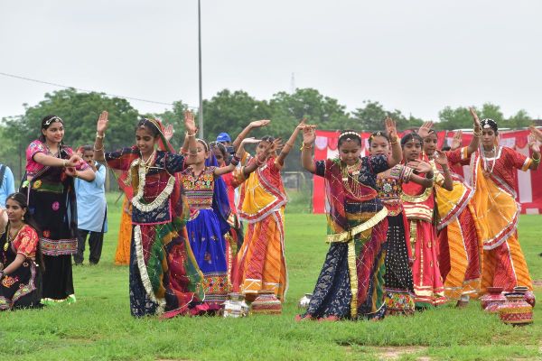 Tricolor hoisted with pride on the festival of independence