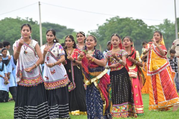 Tricolor hoisted with pride on the festival of independence